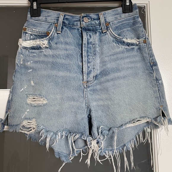 Agolde Vintage Dee High Rise Shorts - Picture 1 of 6